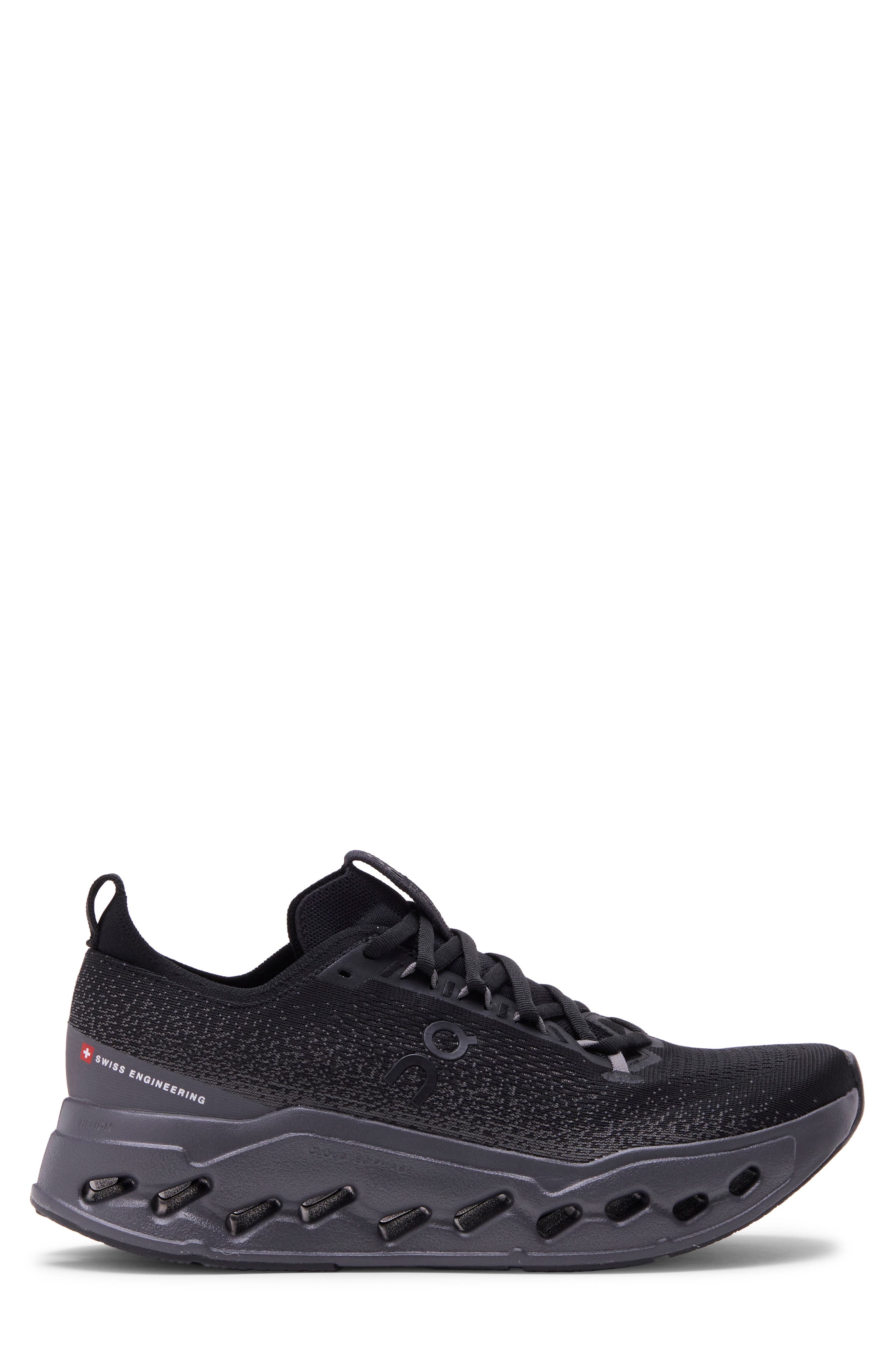 Cloudsurfer Max Running Sneaker, Alternate, color, BLACK/ ECLIPSE