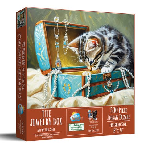 The Jewelry Box 500 piece Jigsaw Puzzle for Adults