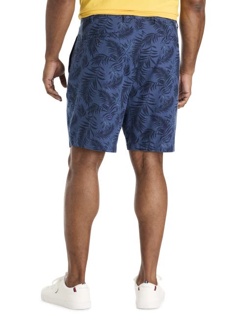 Nautica Big & Tall Pull-on Striped Shorts