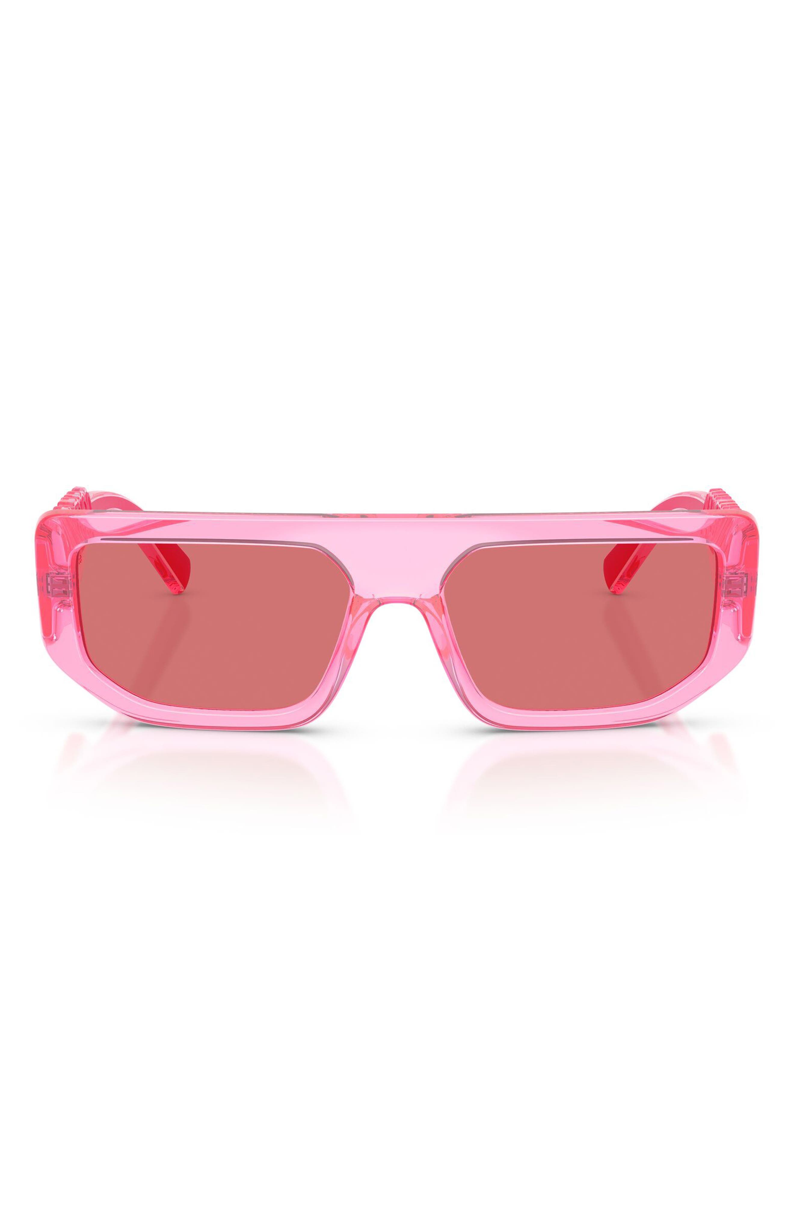 TRANSPARENT PINK / RED
