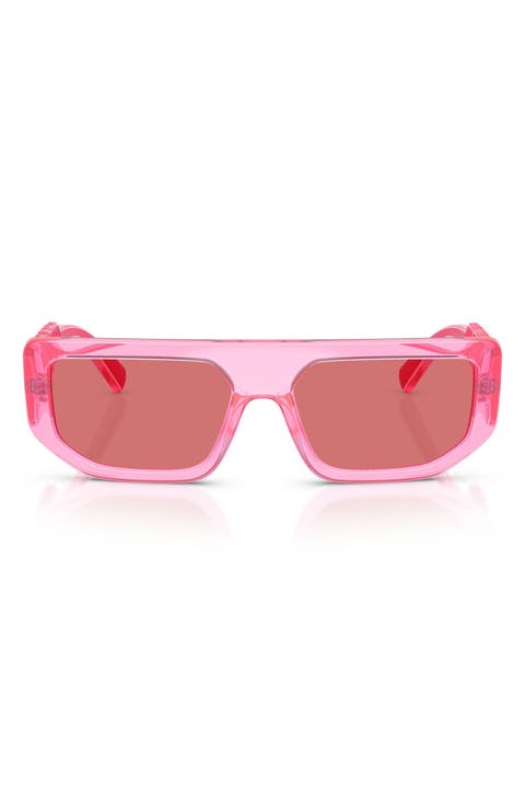 56mm Rectangular Sunglasses
