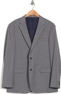 Tommy Hilfiger Tommy Sharkskin Two Button Notch Lapel Wool Blend Suit Separates Jacket