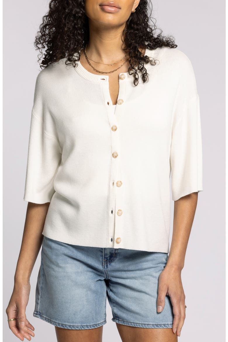 Alyssa Cardigan, Main, color, WHITE