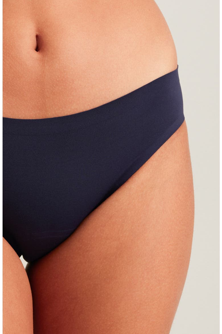 Period & Leakproof Super Absorbency Seamless Bikini, Alternate, color, MIDNIGHT SKY