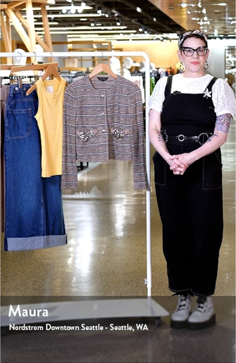 Heritage Crop Tweed Jacket, sales video thumbnail