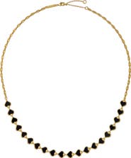 Ted Baker Hazel Enamel Heart Chain Necklace