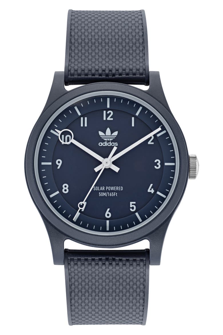 Project One Bio-Resin Strap Watch, 39mm, Main, color, NAVY