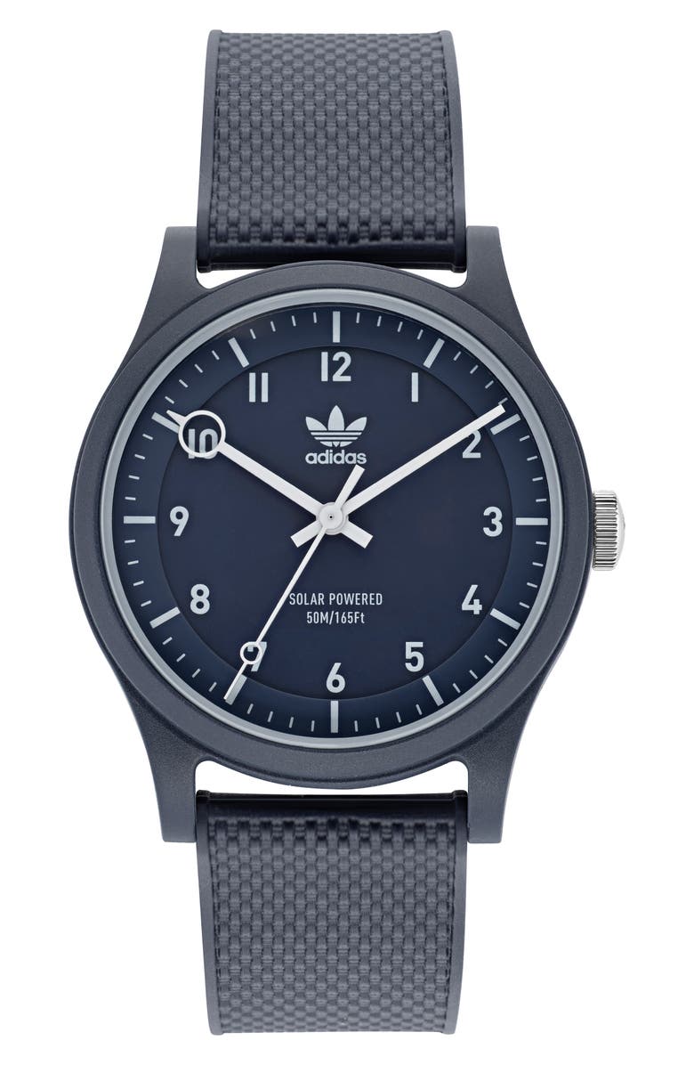 adidas Project One Bio-Resin Strap Watch, 39mm, Main, color,