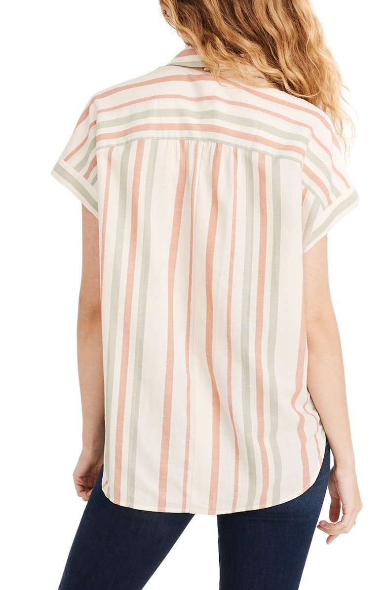 Madewell Central Multistripe Shirt, Alternate, color, 