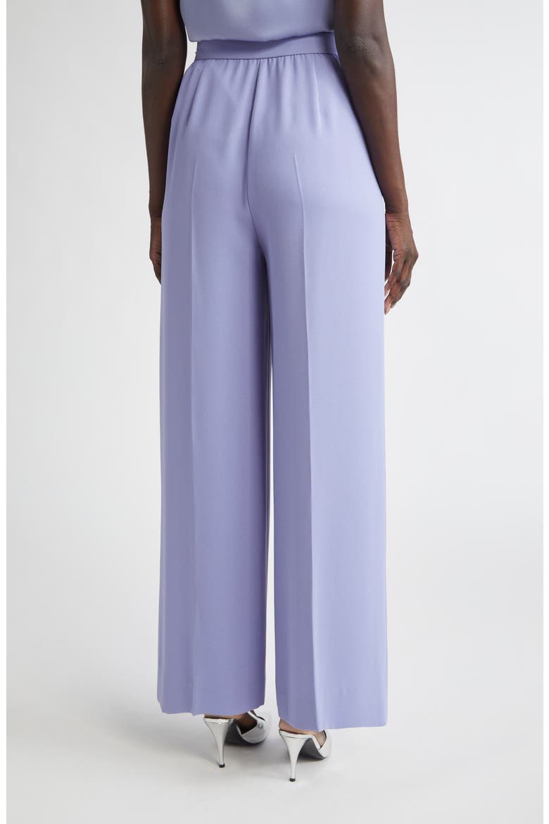 Satin Back Crepe Wide Leg Pants, Alternate, color, IRIS