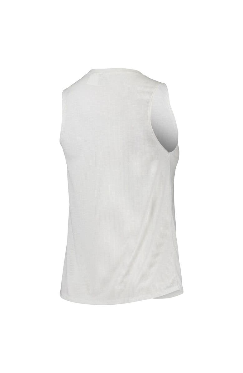 CONCEPTS SPORT Women's Concepts Sport Scarlet/White Ohio State Buckeyes Ultimate Flannel Tank Top & Shorts Sleep Set, Alternate, color, 