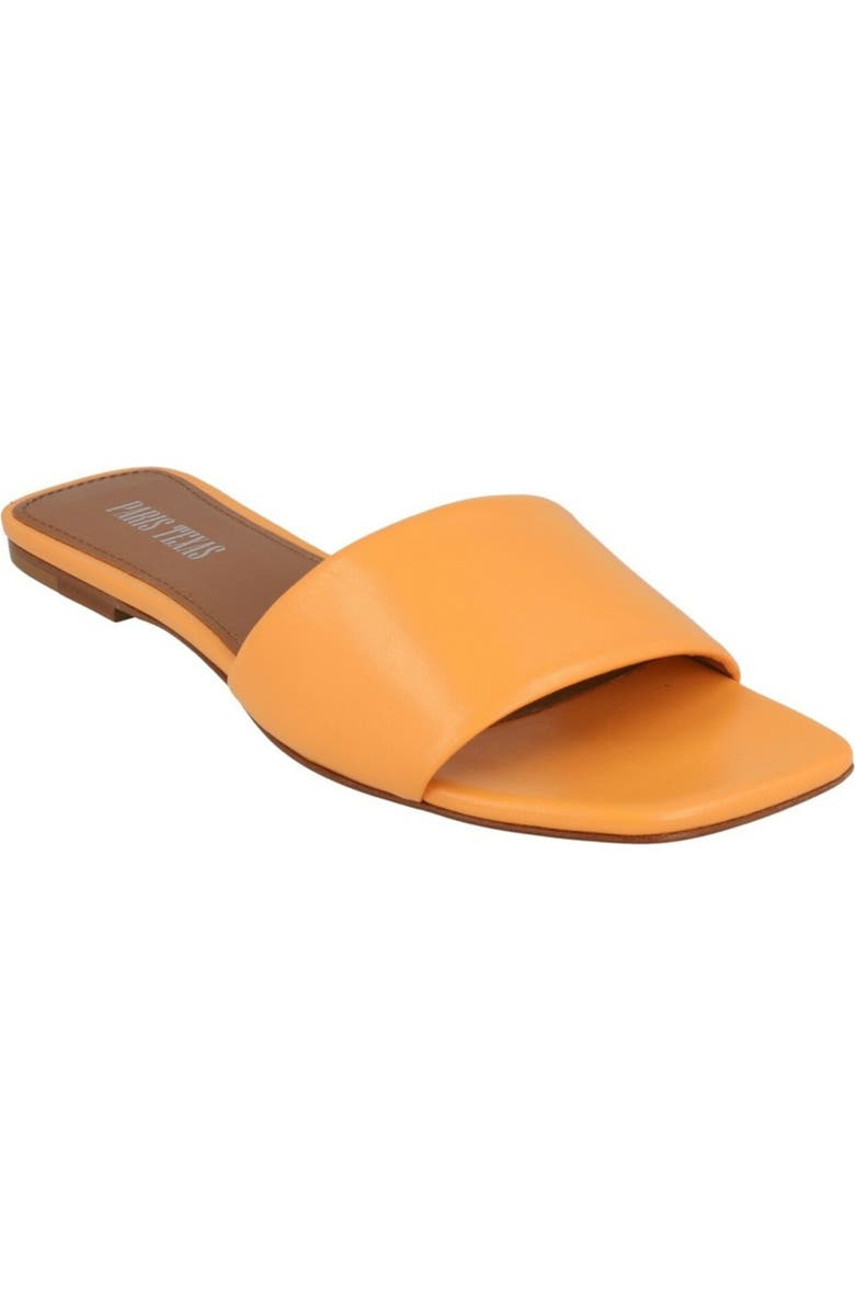 Paris Texas Sanremo Slide Sandal, Main, color, Orange