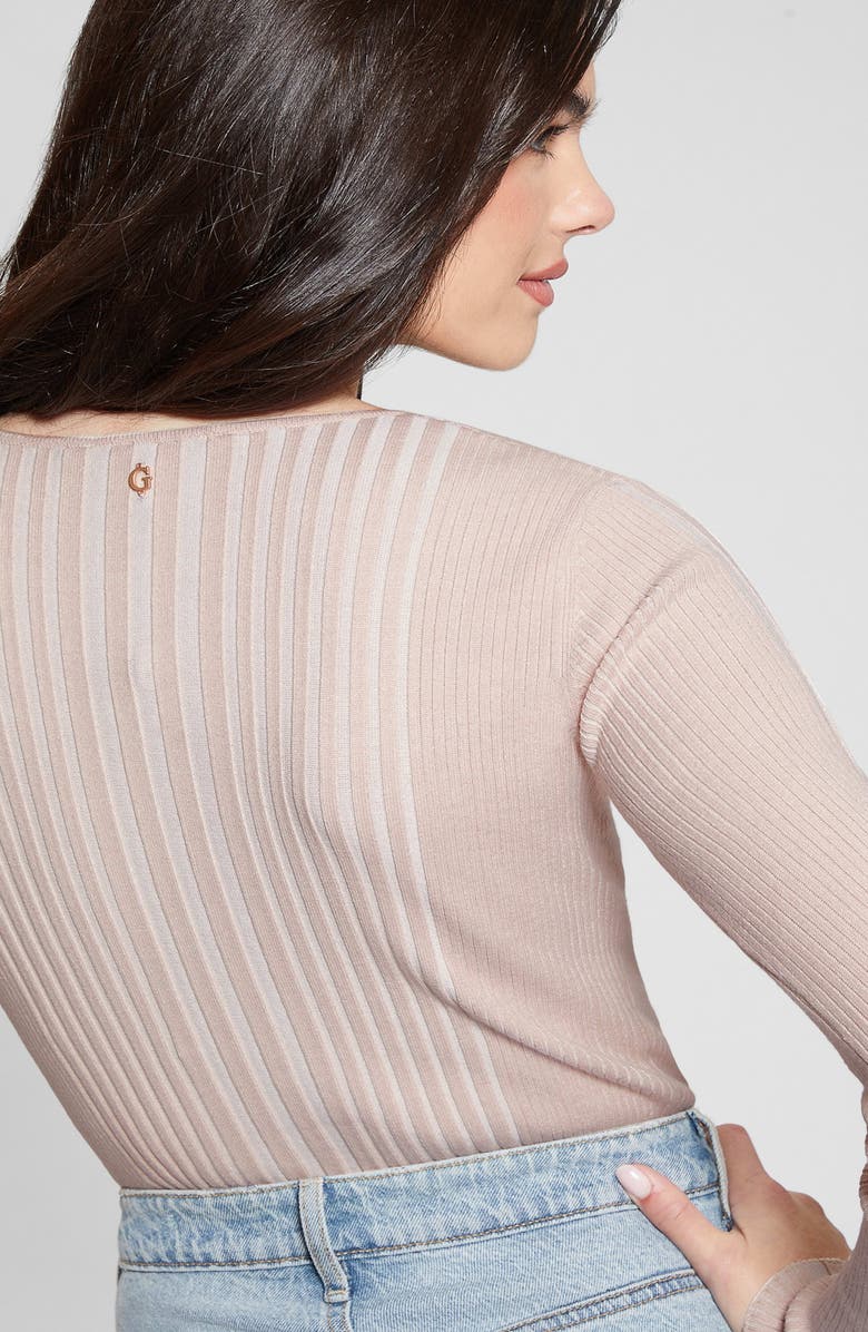 GUESS Allie Rib Cardigan, Alternate, color,