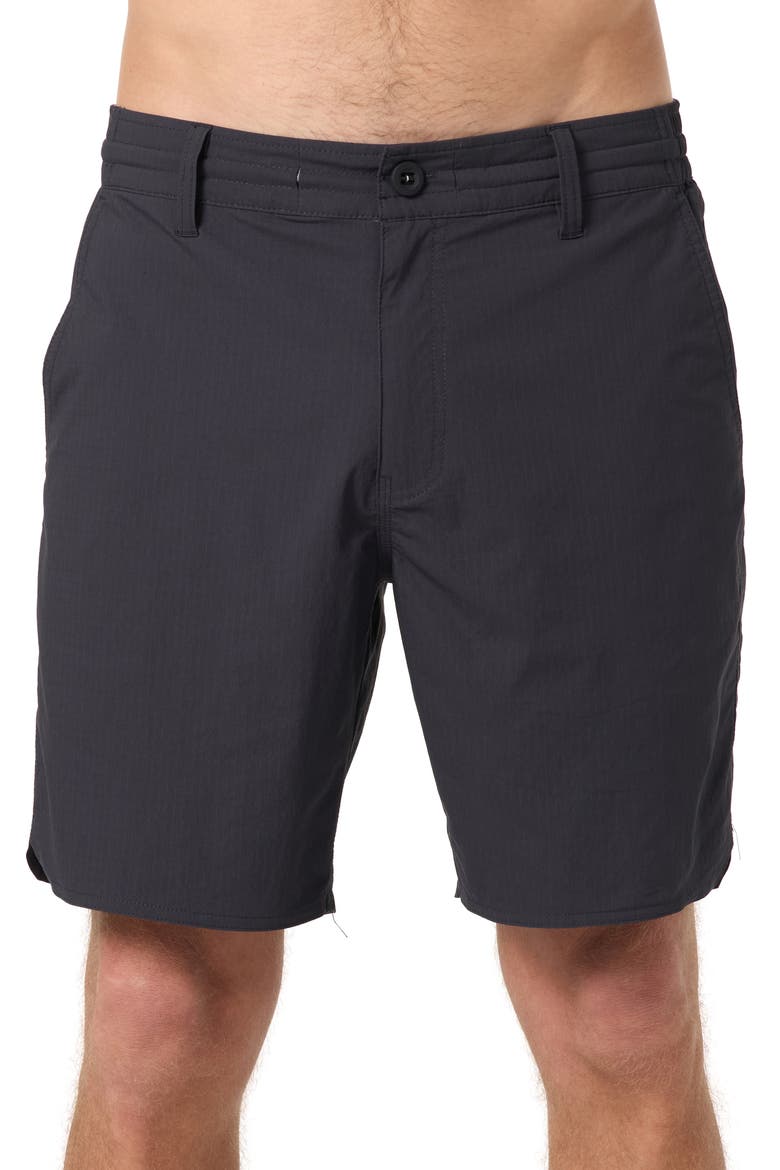TRVLR Halfback Performance Hybrid Shorts, Main, color, PHANTOM