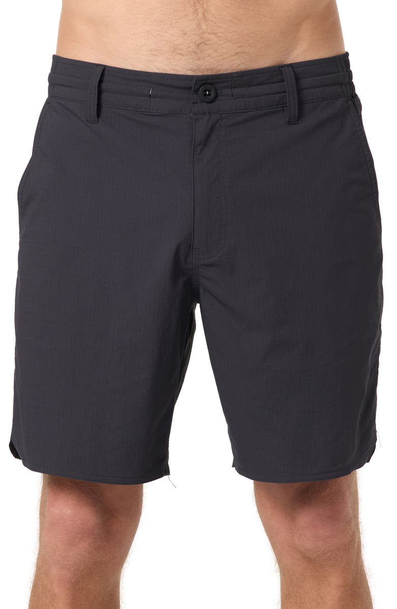 O'Neill TRVLR Halfback Performance Hybrid Shorts, Main, color, Phantom