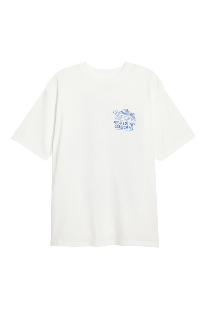 Pauly's Cotton Graphic T-Shirt, Main, color, WHITE