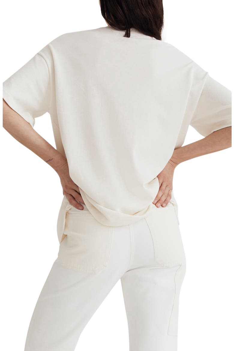 Garment-Dyed Oversize Cotton Pocket T-Shirt, Alternate, color, LIGHTHOUSE