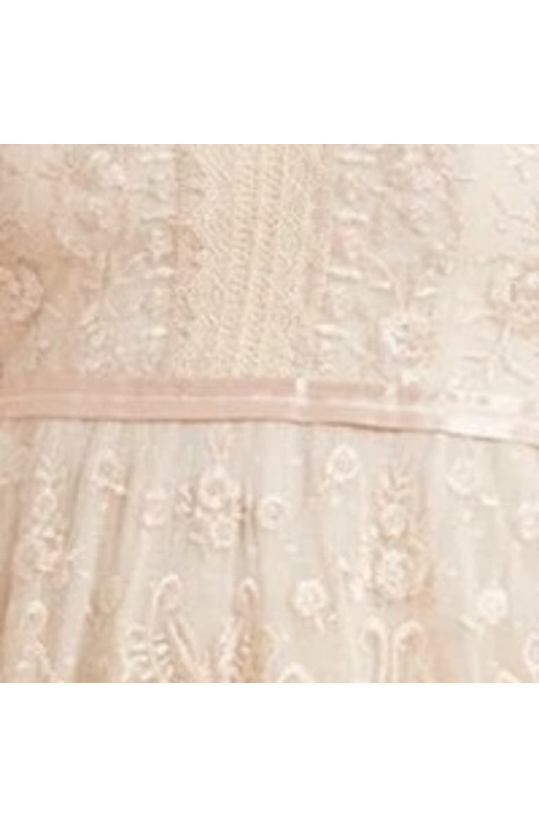 Needle & Thread Lottie Lace Gown, Alternate, color, Champagne