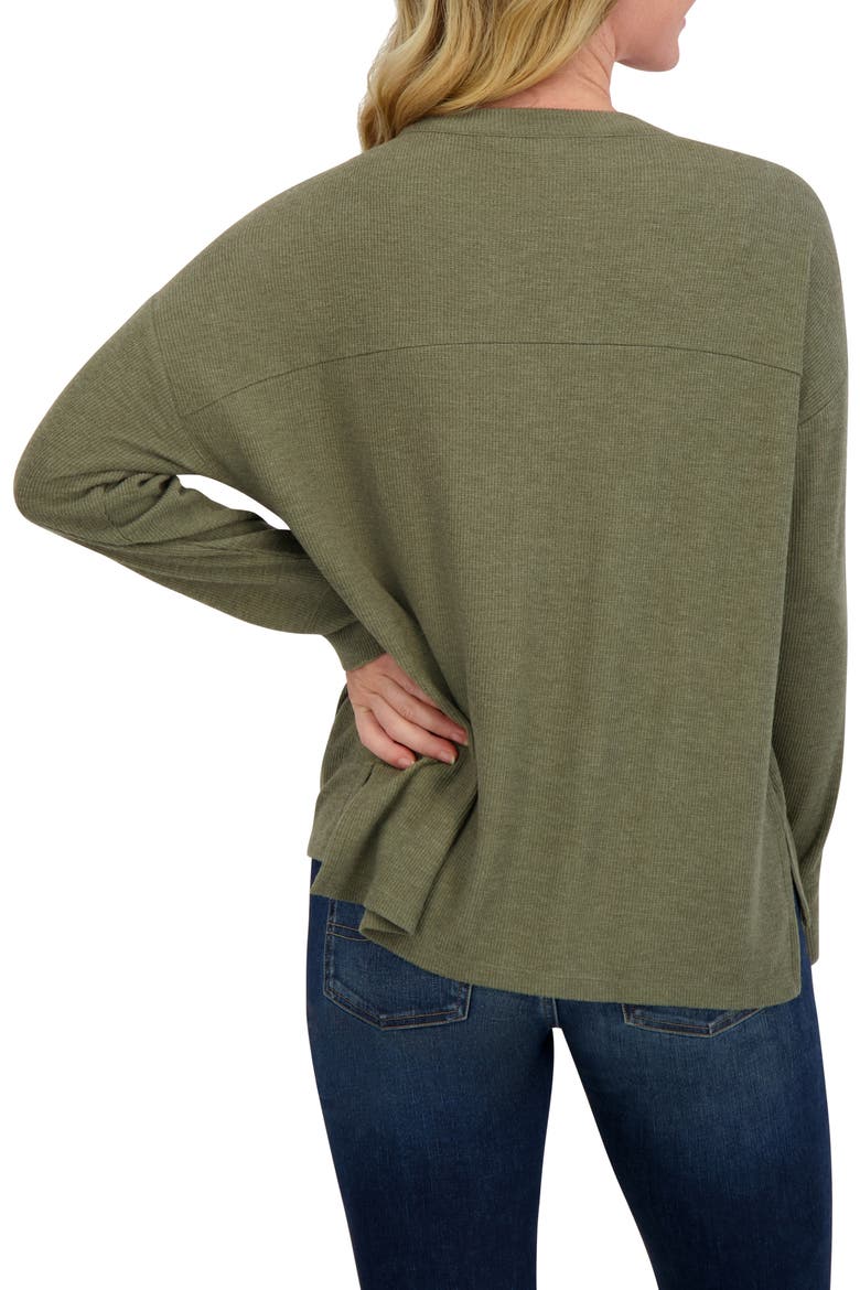 Thermal Long Sleeve Henley, Alternate, color, GRAPE LEAF