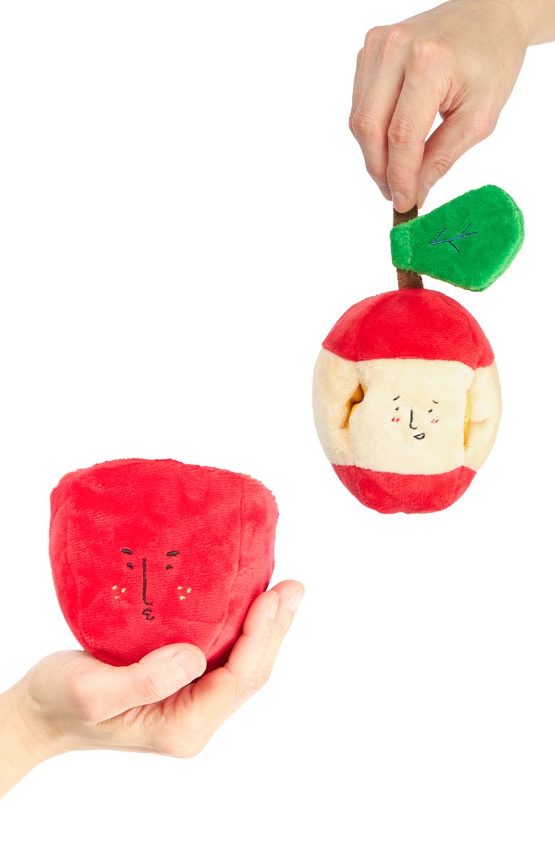 the furryfolks Apple Nosework Toy, Alternate, color, Red