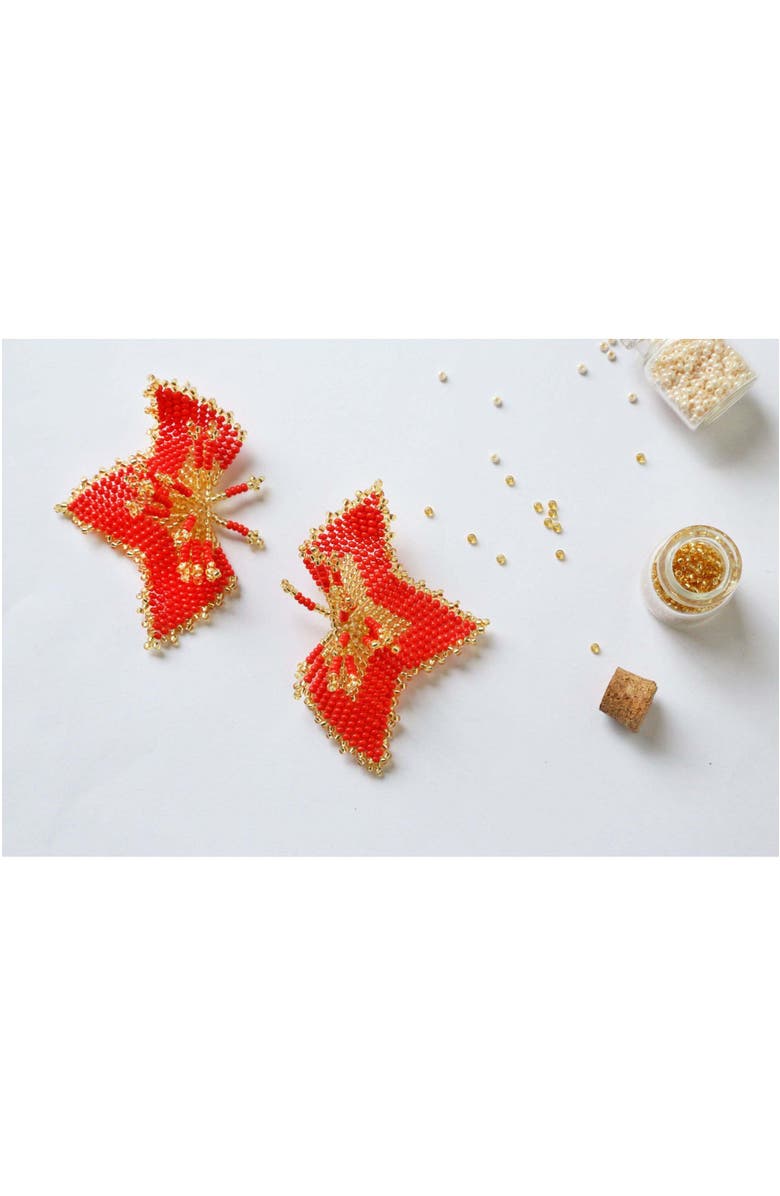 Fosterie Floral Earrings, Alternate, color, Multi