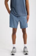 SANTO STUDIO Runner Tech Pinstriped Performance Shorts