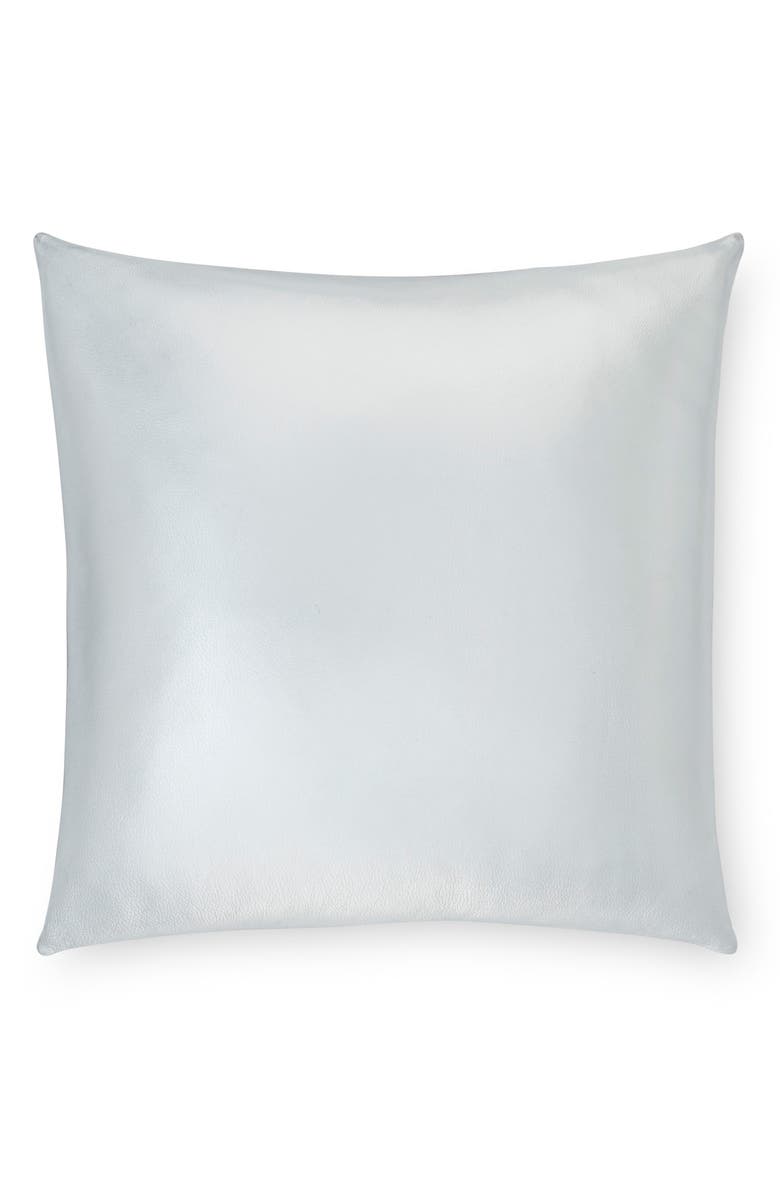 SFERRA Satta Leather Accent Pillow, Main, color, 