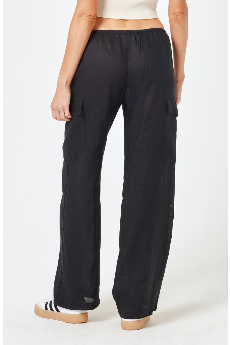 Sundown Cargo Pants, Alternate, color, BLACK