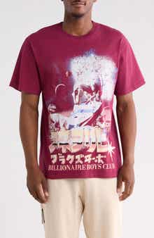 Lost Oversize Cotton Graphic T-Shirt