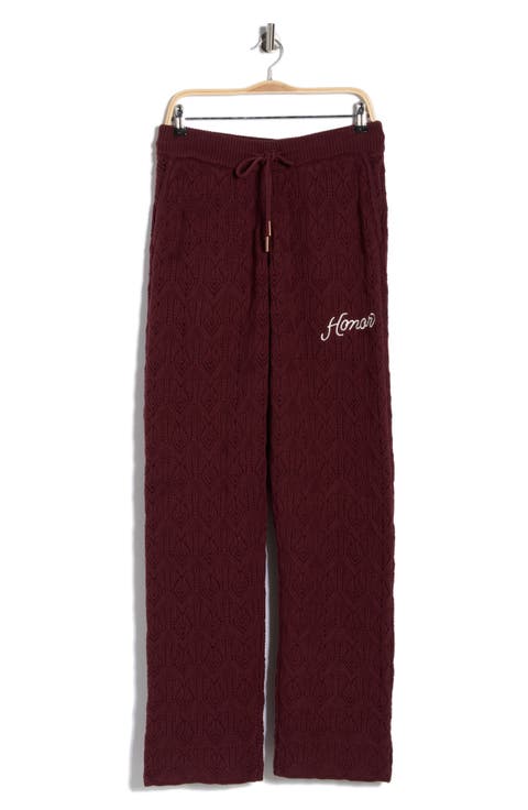 Cable Knit Pants