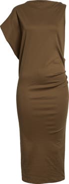 Jacquemus La Robe Draped Jersey Dress