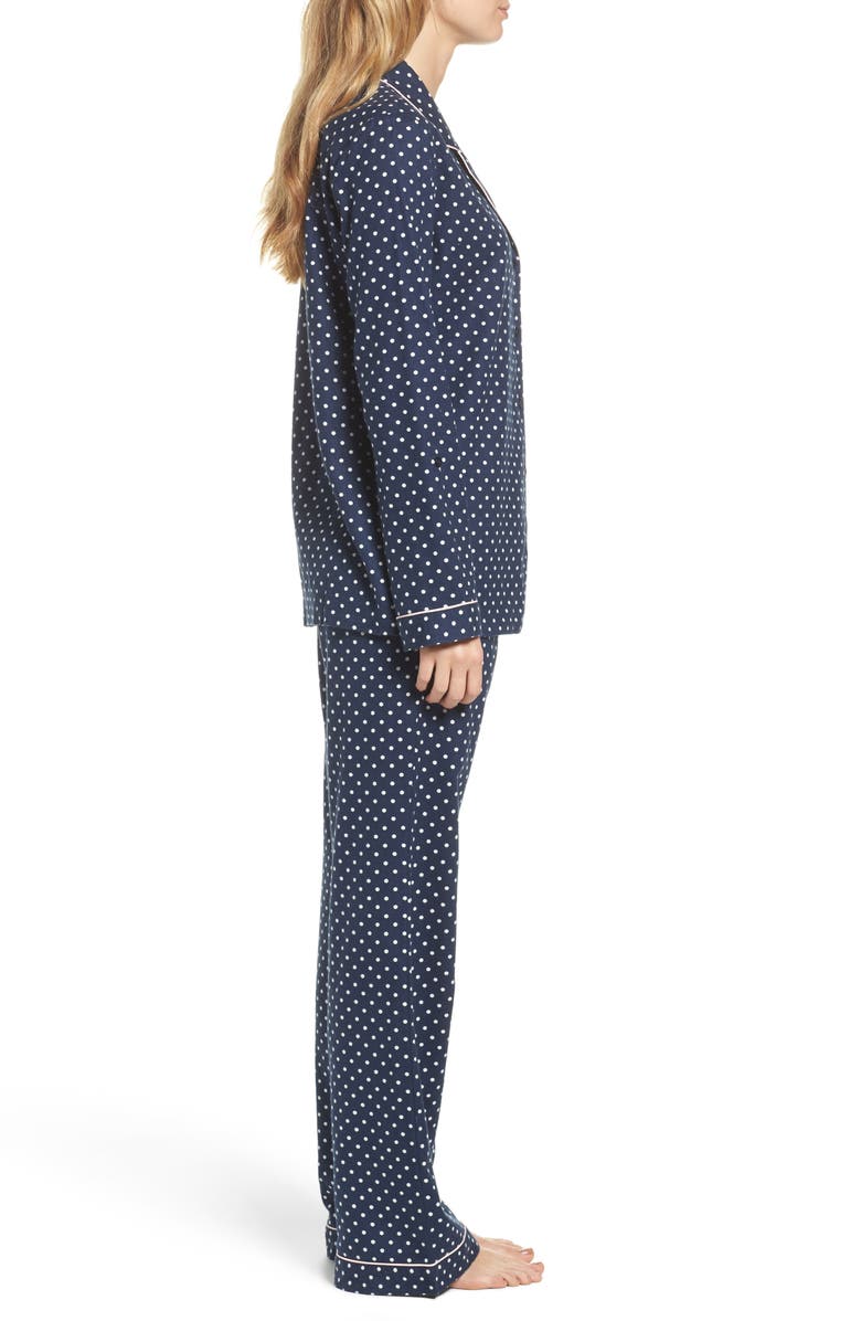 Nordstrom Lingerie Cotton Twill Pajamas, Alternate, color,