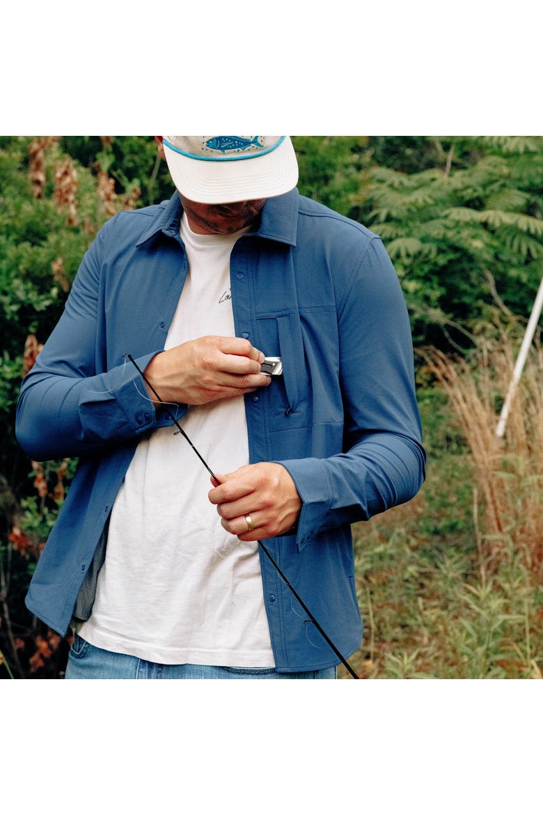 Everyday Overshirt, Alternate, color, River