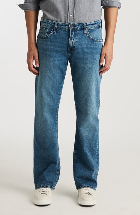 Josh Bootcut Jeans (Dark Brushed Classic Denim) (Regular, Big & Tall)