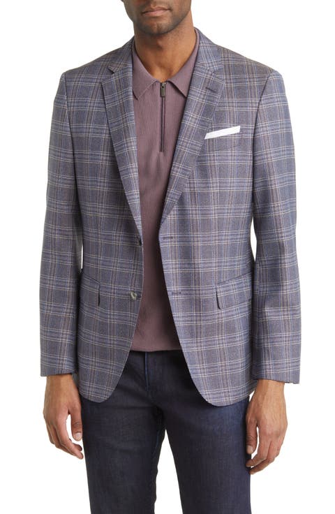 Hutson Plaid Wool Sport Coat