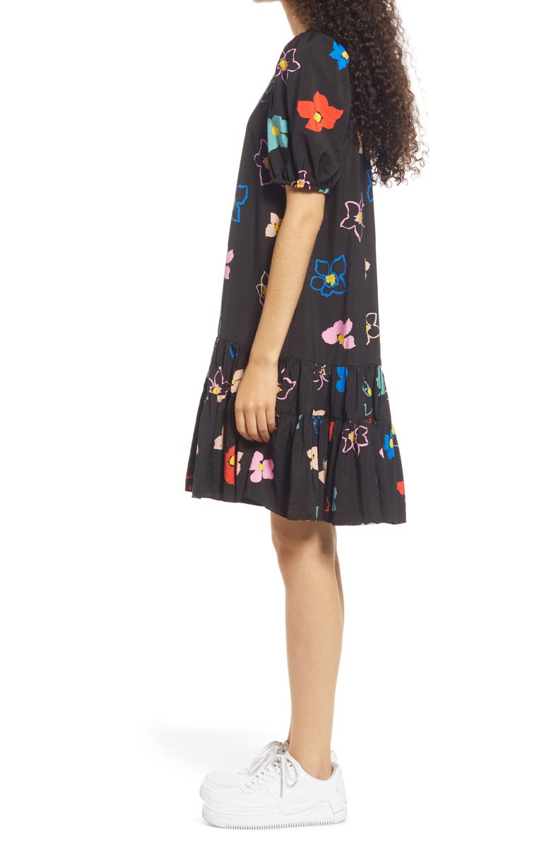 Nordstrom Cristina Martinez Print Drop Waist Dress, Alternate, color,