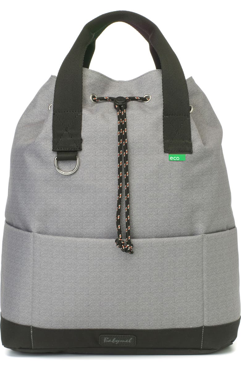 Babymel Eco Top N' Tail Convertible Diaper Backpack, Main, color,