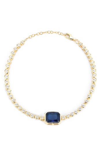 Sphera Milano Cubic Zirconia Tennis Bracelet In Gold