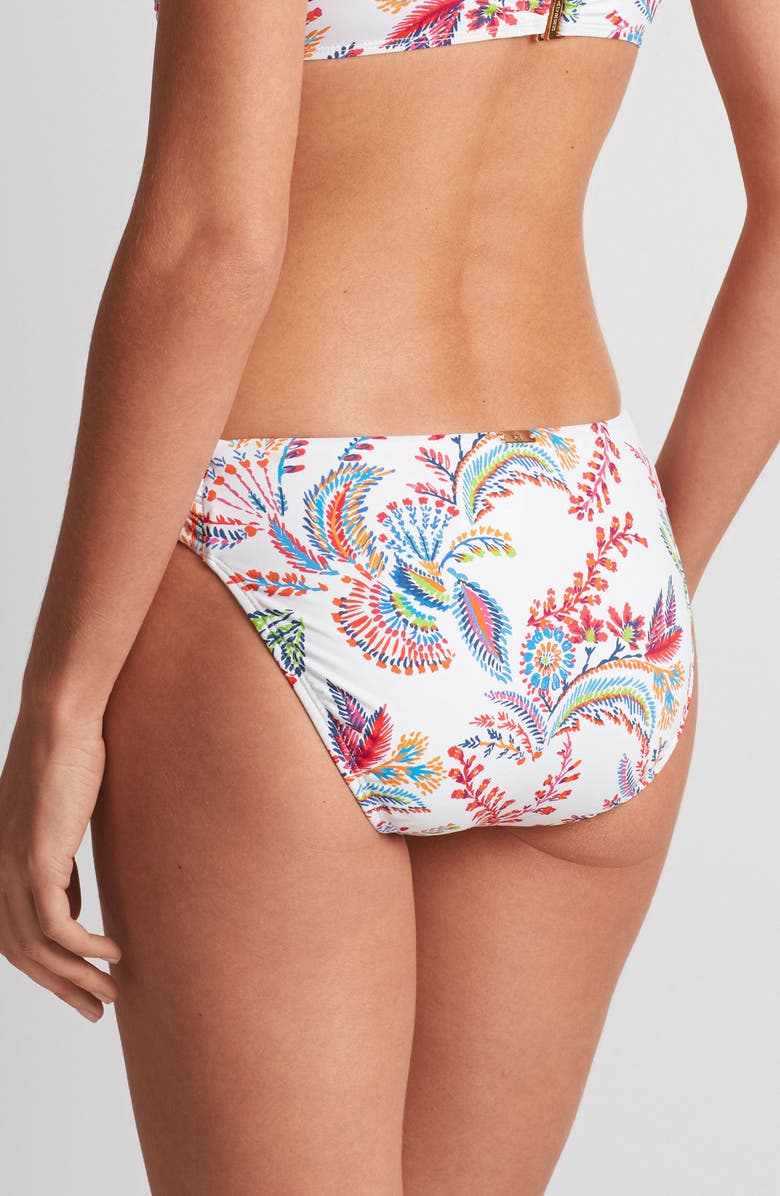 Lauren Ralph Lauren Side Tab Twist Bikini Bottoms, Alternate, color,