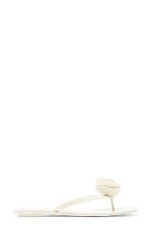Jeffrey Campbell Lelia Sandal In Cream Shiny