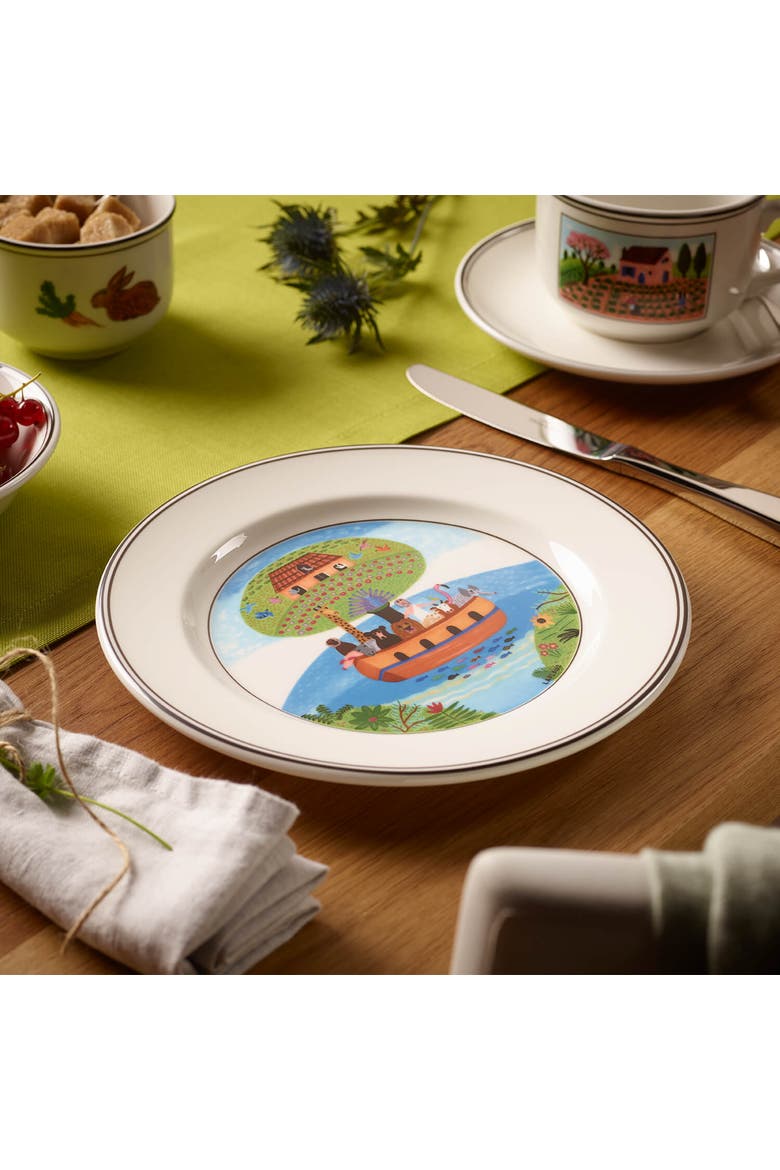Design Naif Salad Plate #2 Noah's Ark, Alternate, color, None