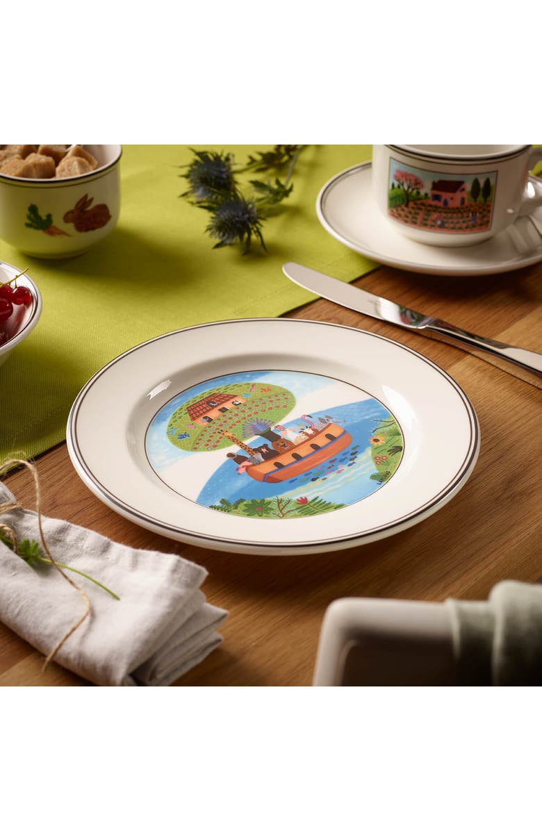Villeroy & Boch Design Naif Salad Plate #2 Noah's Ark, Alternate, color, NO COLOR