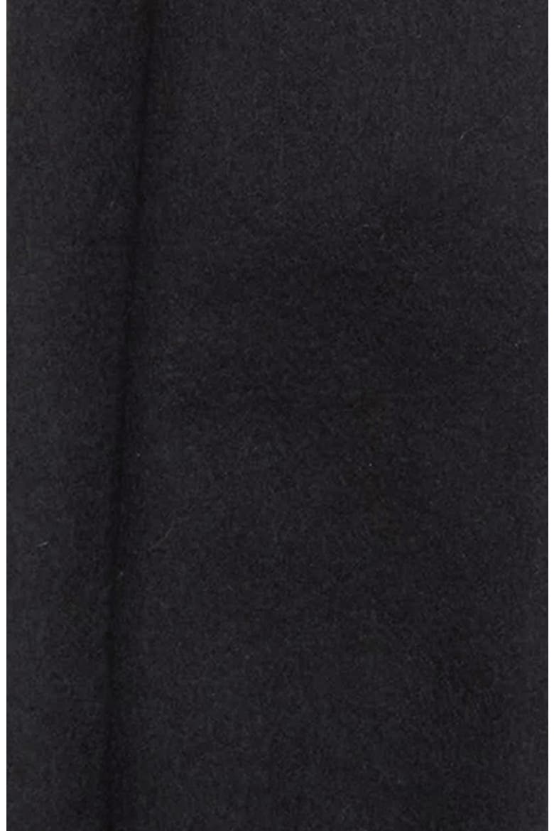 Cashmere Fringe Scarf, Alternate, color, BLACK
