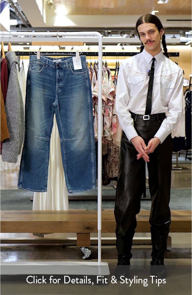 The Darted Barrel Leg Jeans, sales video thumbnail