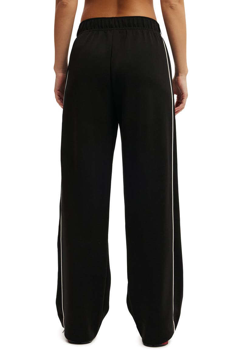 COTTON ON BODY Women's Active The Ultimate Soft Track Pant, Alternate, color, Black White