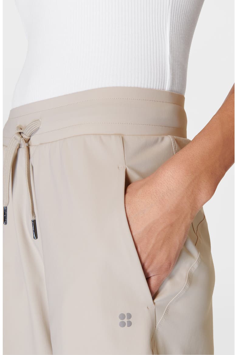 Explorer Tie Waist Shorts, Alternate, color, MINERAL BEIGE