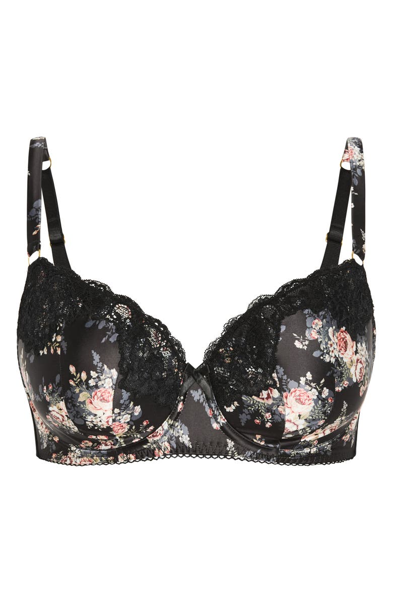 City Chic Romy Uplift Underwire Bra, Alternate, color,