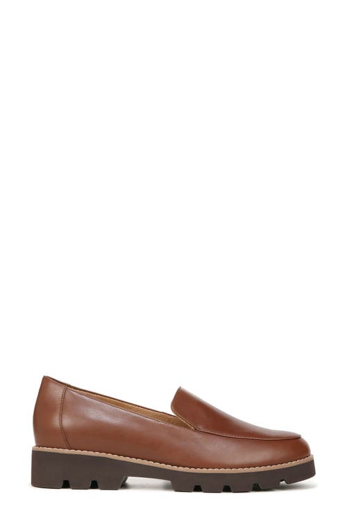Vionic Kensley H9623l6201 Loafers Brown Leather Comfort Shoes Hawk030 In Brown