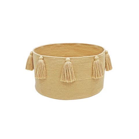 Basket New Tassels