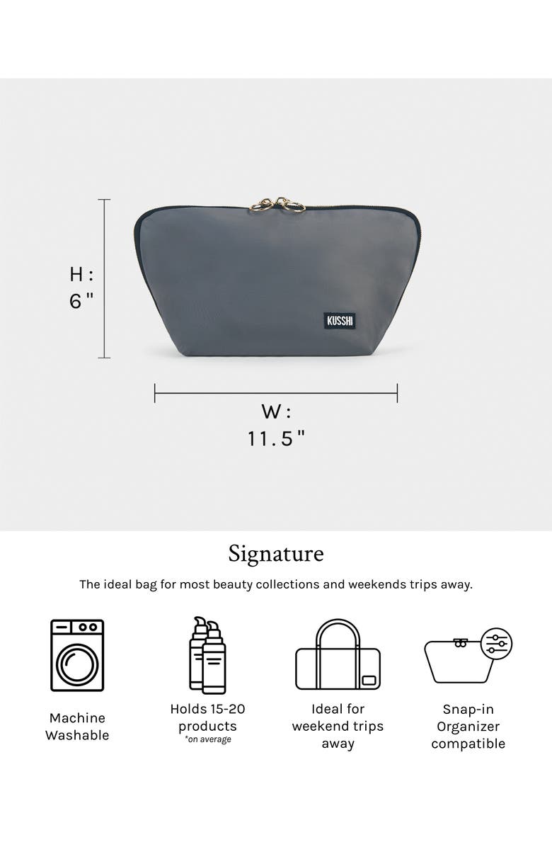 KUSSHI Signature Makeup Brush Organizer, Alternate, color, 